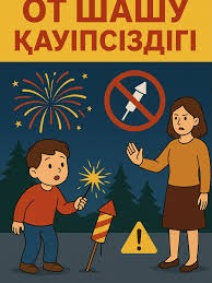 Жаңа жыл мерекесі қарсаңында пиротехника қолдану көбейеді. Алайда қауіпсіздік ережелерін сақтамау ауыр жарақаттарға, өртке және мүлікке зиян келтіруге алып келуі мүмкін.