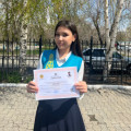 Өскемен қаласында өткен Қ.Бітібаева атындағы қазақ тілі мен әдебиеті пәнінен республикалық олимпиадасының қорытындысы бойынша лицейіміздің 9-сынып оқушысы Жұман Дана 